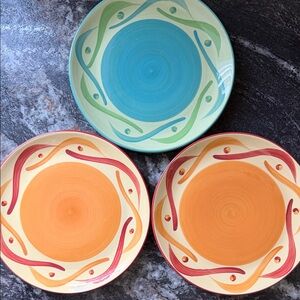 Southern Living At Home plates by Gail Pittman